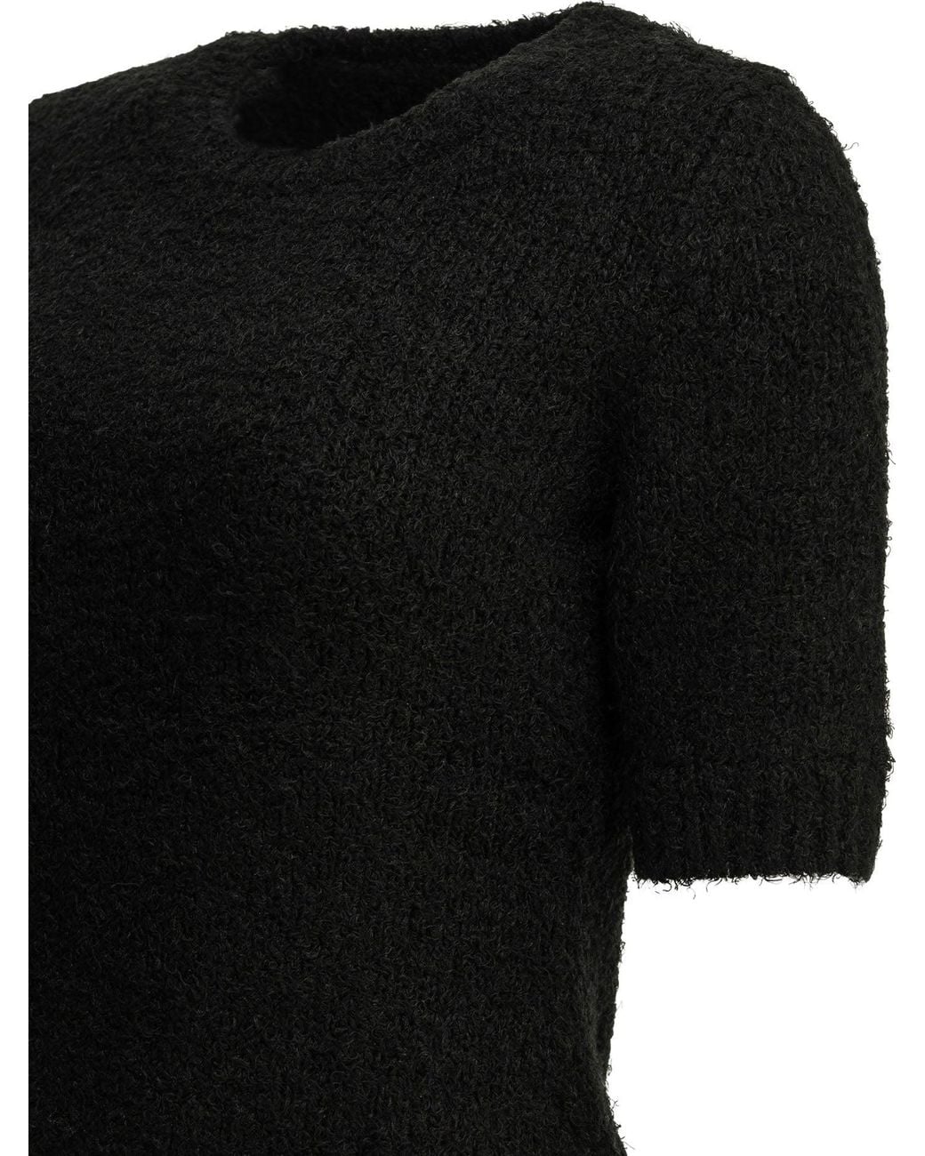 Khaite Black "Cam" Crew-Neck Sweater