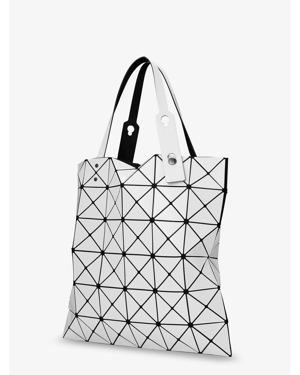 Issey Miyake White Lucent Shoulder Bag