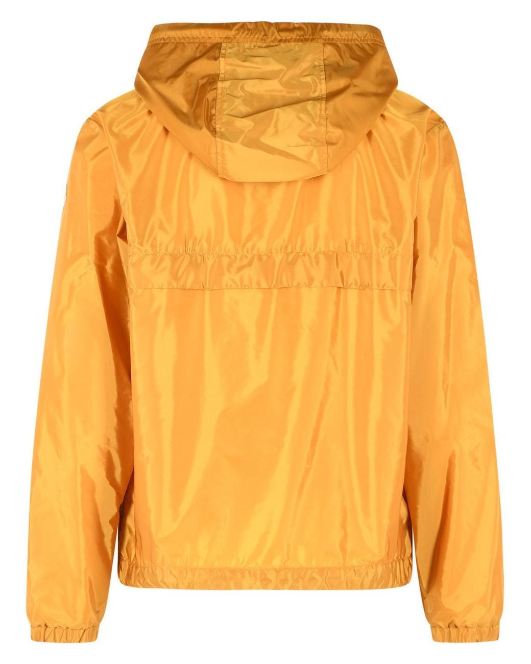 Moncler Orange 'Nidge' Polyamide Hooded Jacket for men