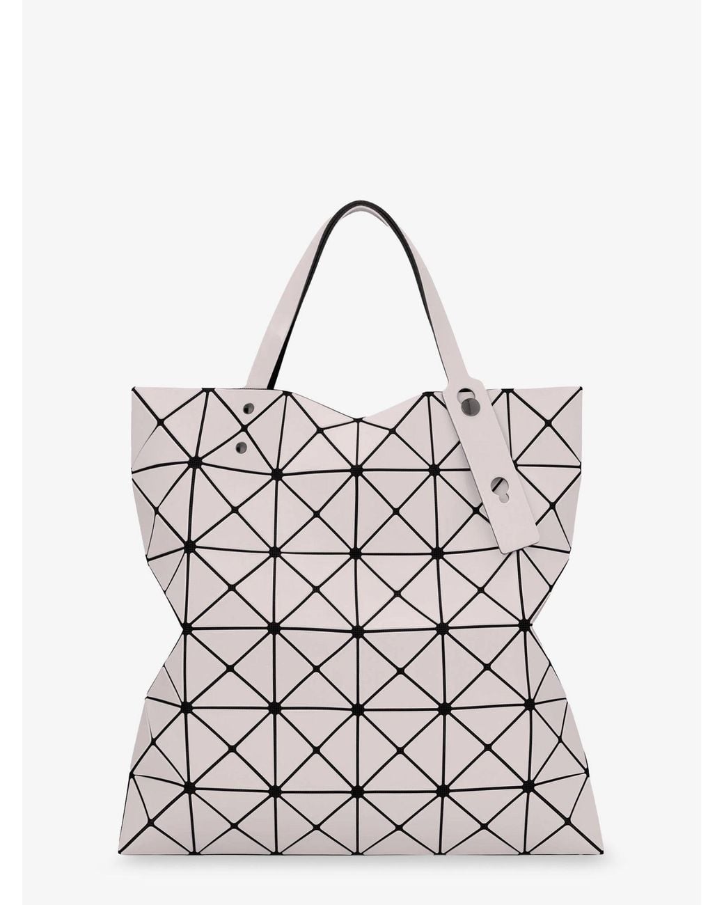 Issey Miyake White Lucent Shoulder Bag