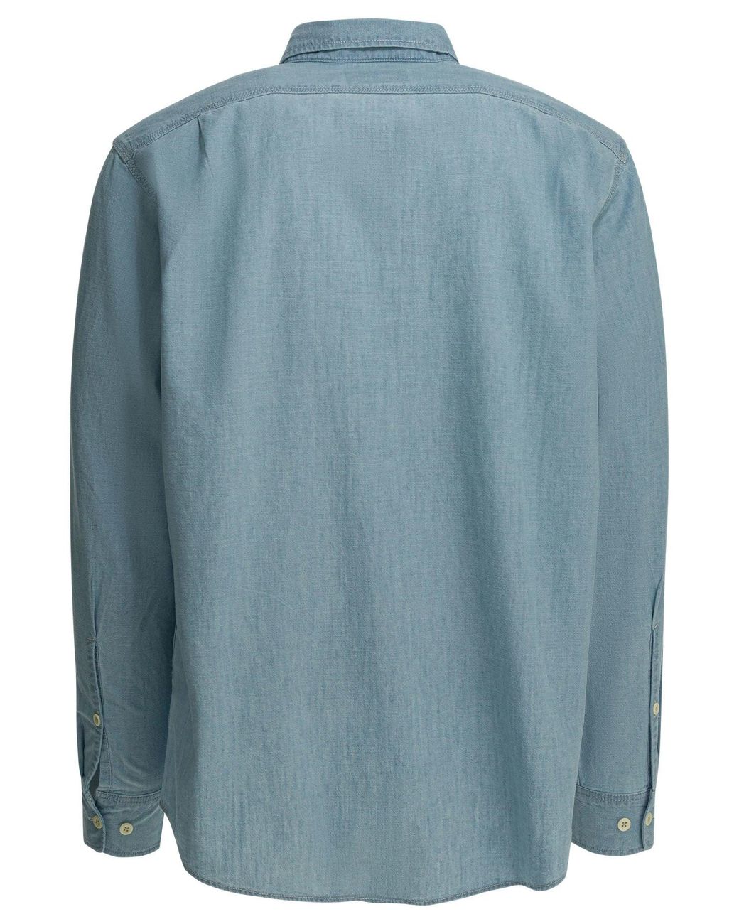 Filson Blue "Chambray Cpo" Casual Shirt