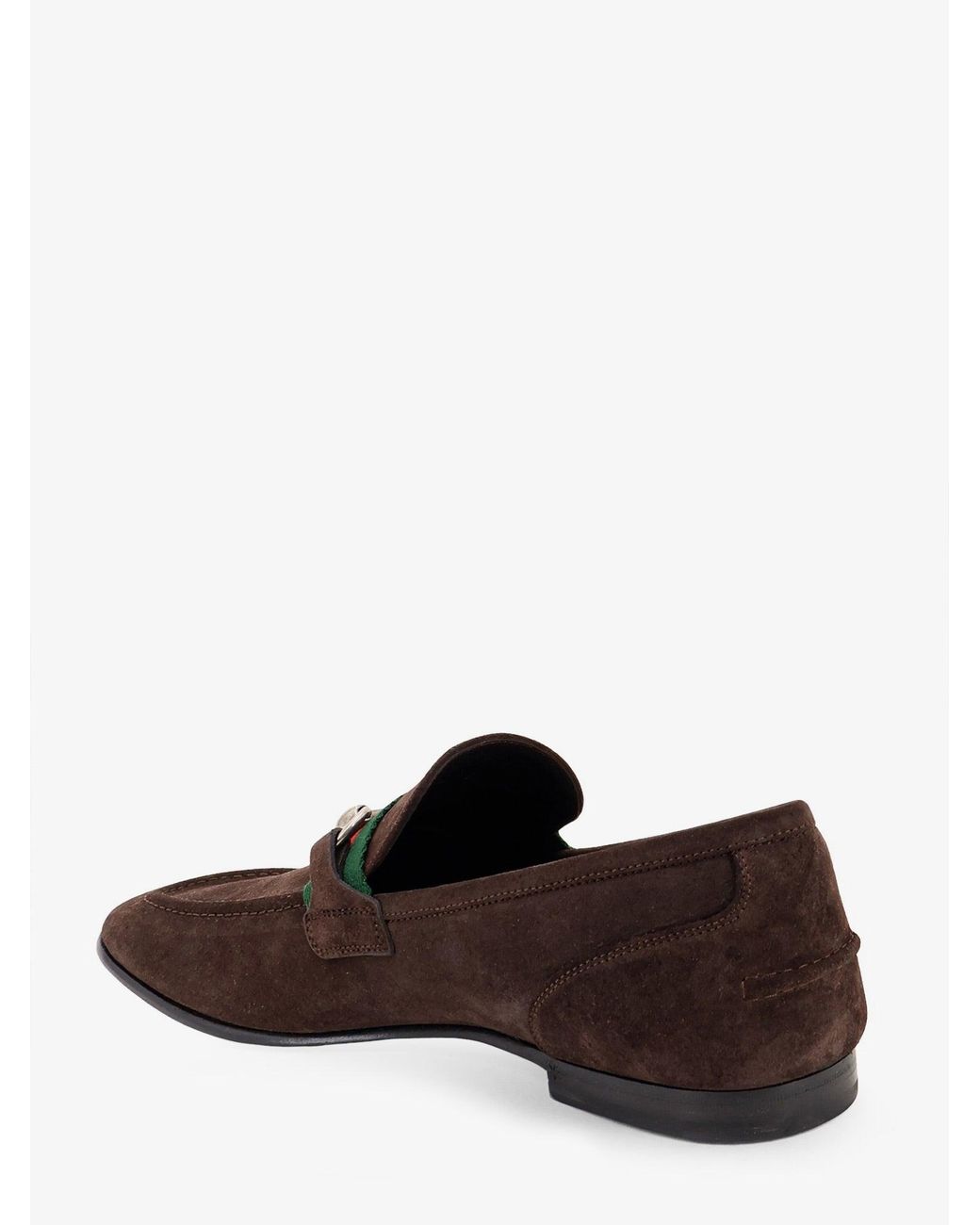 Gucci White Como Suede Loafers for men
