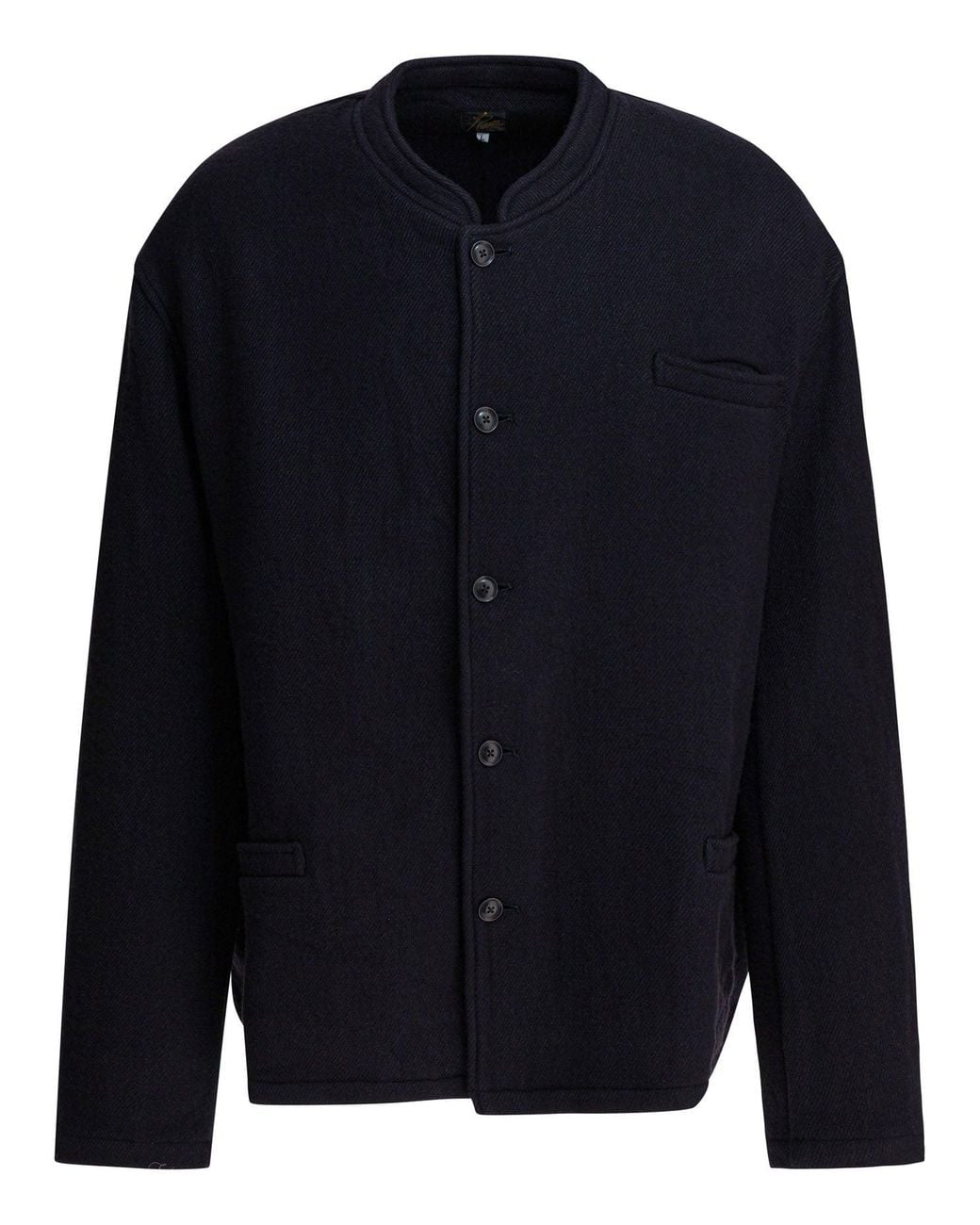 Needles Blue Kersey Bomber Jacket