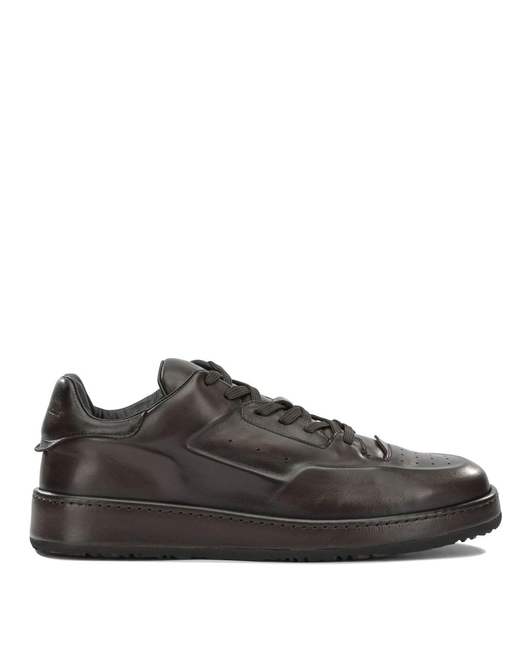 Officine Creative Black "Eraser 001" Low-Top Sneakers for men