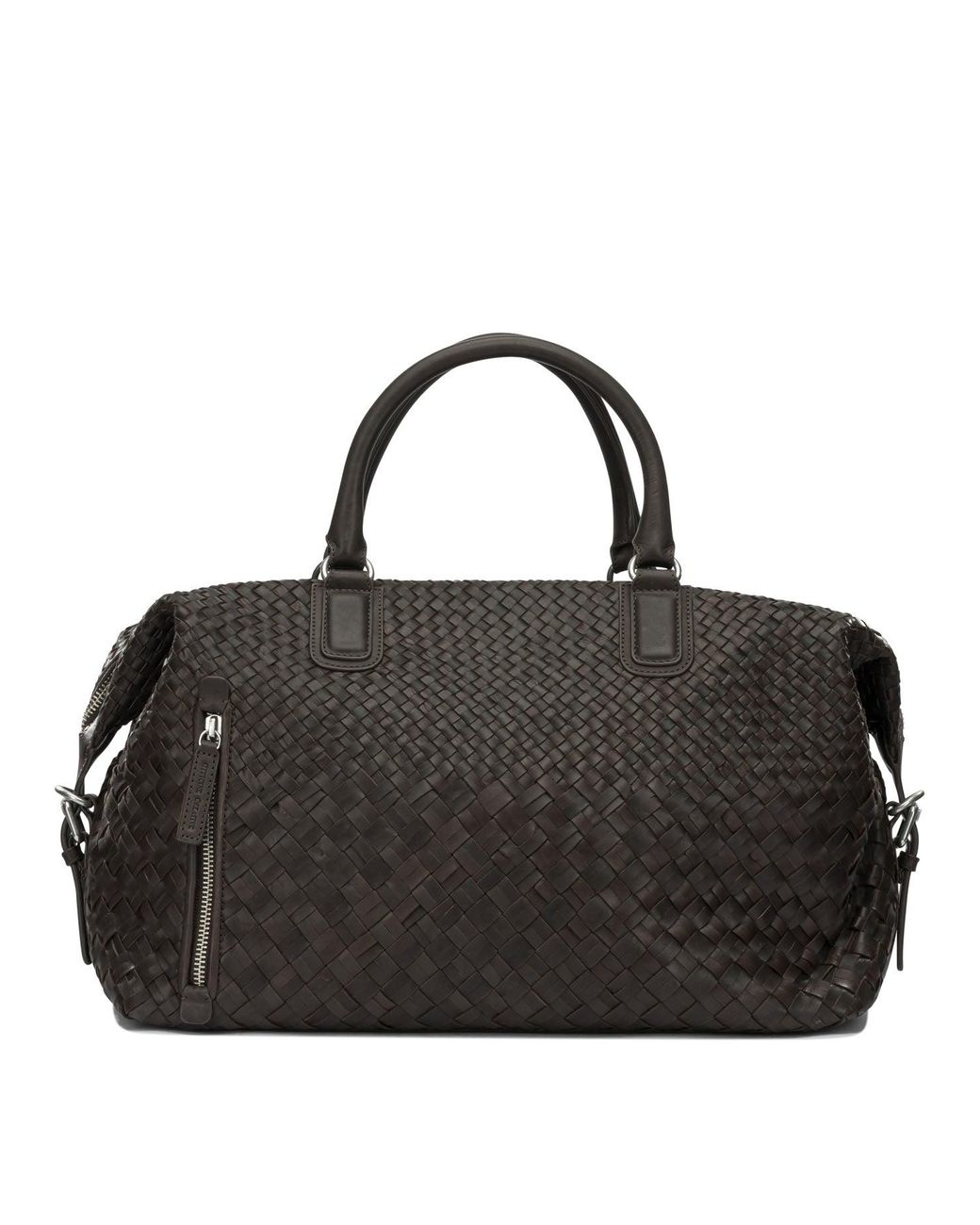 Officine Creative Black Armor 019 Travel Bag for men