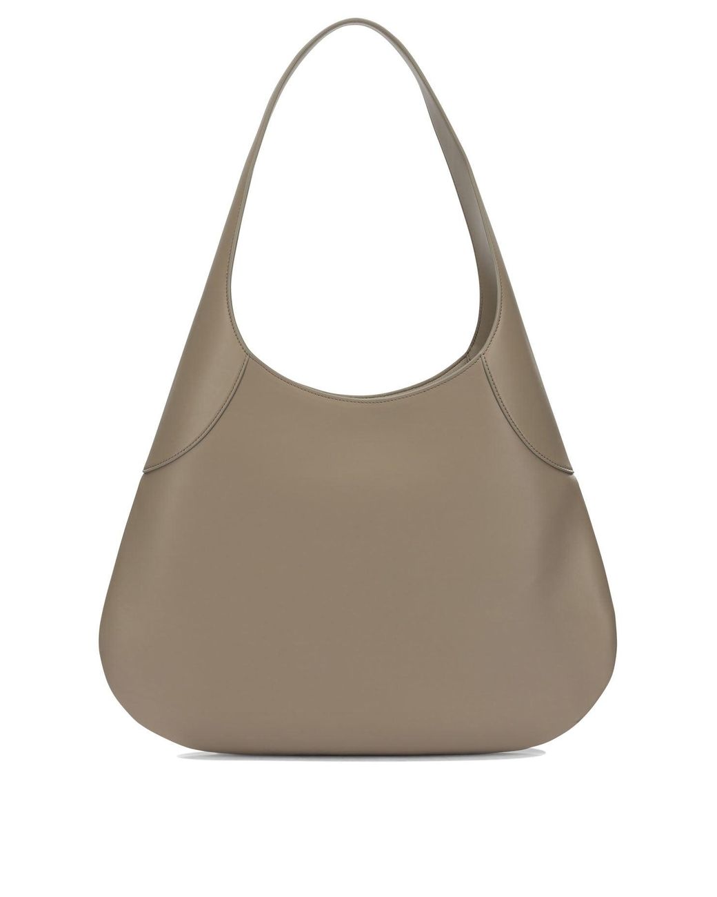 Khaite Gray "Joan Hobo" Large Shoulder Bag