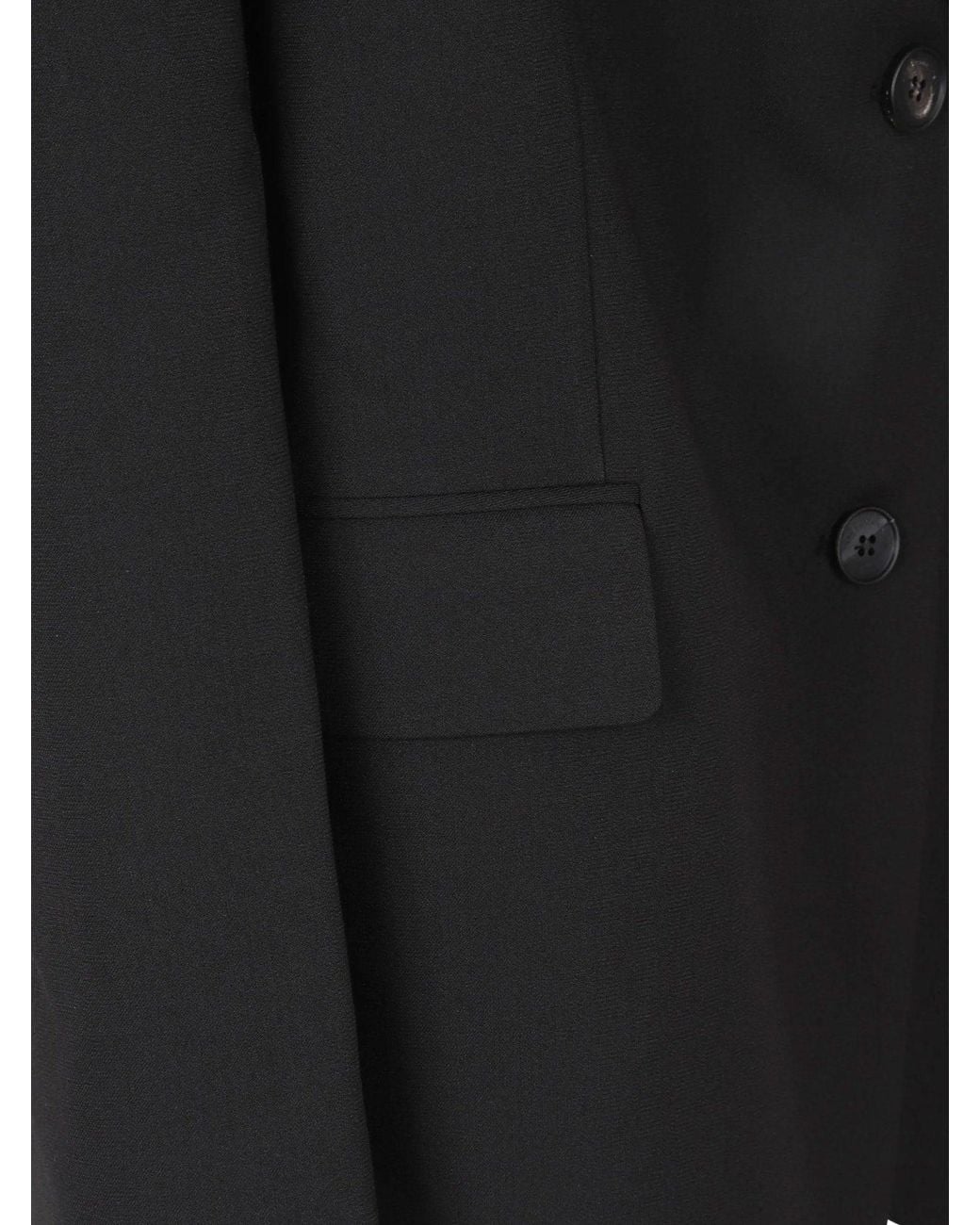 Frankie Shop Black Bea Oversized Blazer