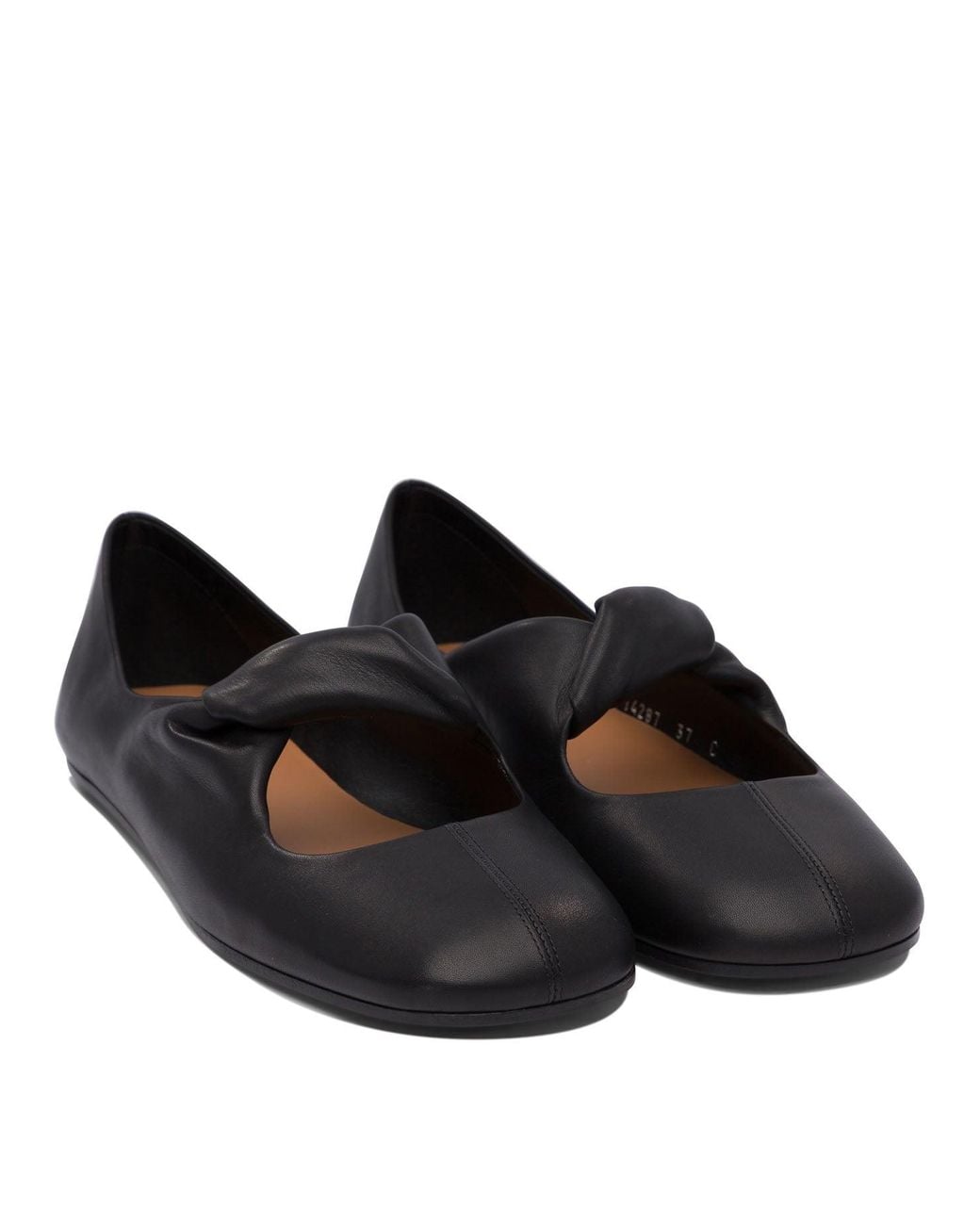 McQueen Black Leather Shoes