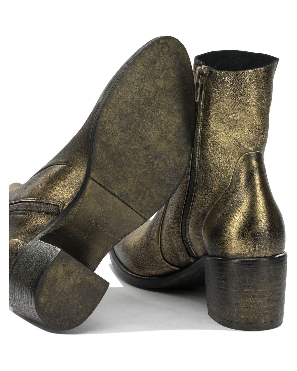 Strategia Green A4560Bitter Acciaio Boots