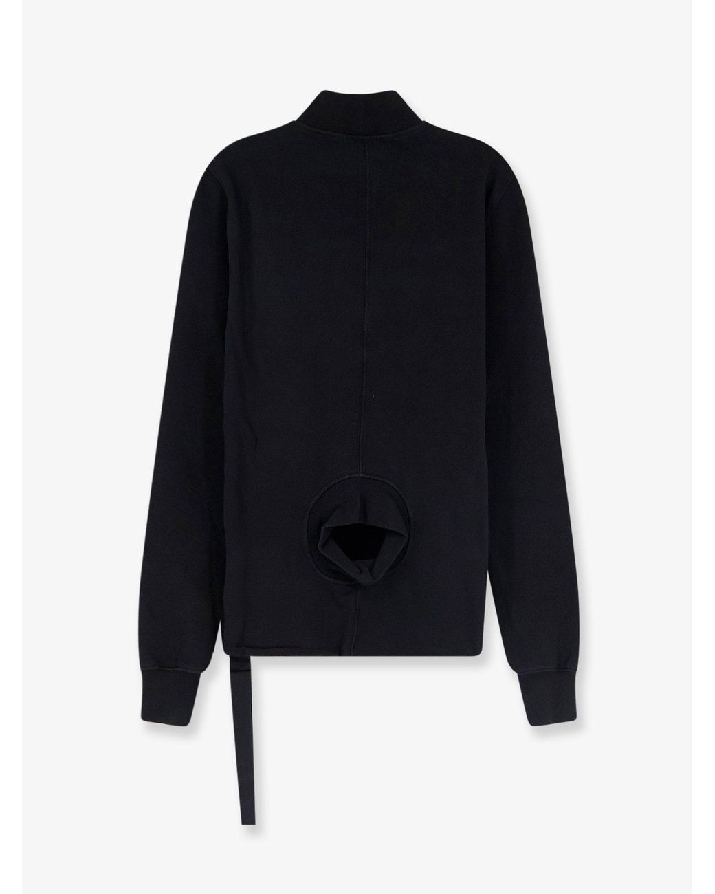 Rick Owens Blue Headon Cotton Sweater for men
