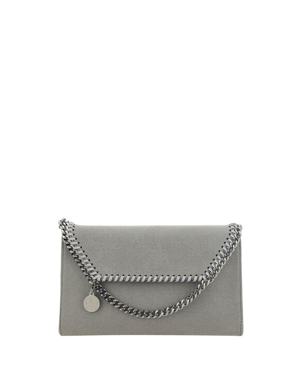 Stella McCartney Gray Mini Falabella Shoulder Bag