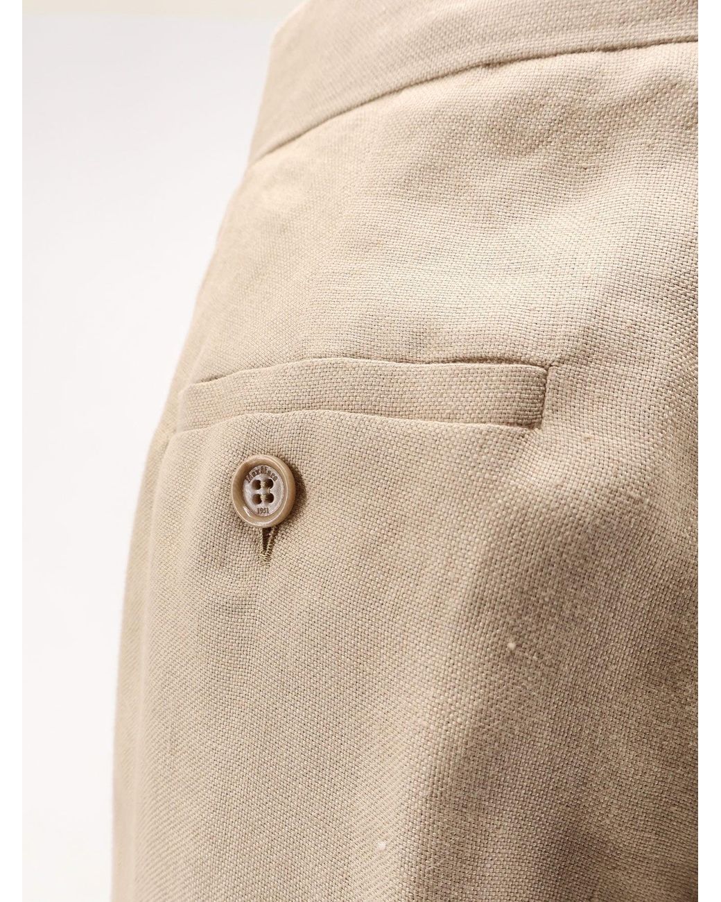 Max Mara Natural Rtw Lino