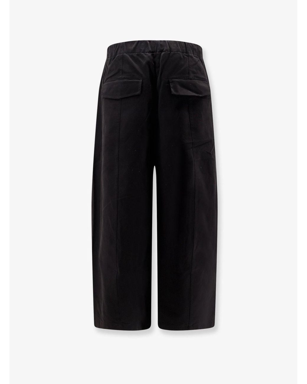 Entire studios Black Cotton Trousers