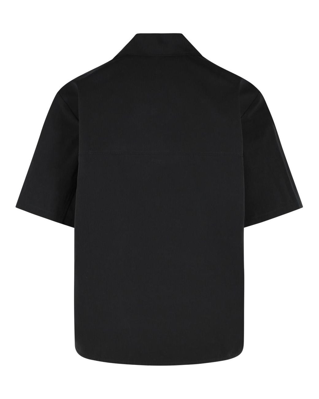 Séfr Black 'Waylon' Cotton Shirt for men