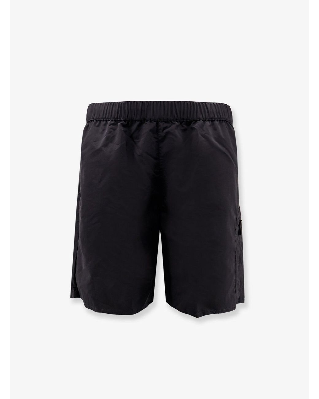 Moncler Blue Nylon Swim Trunks for men