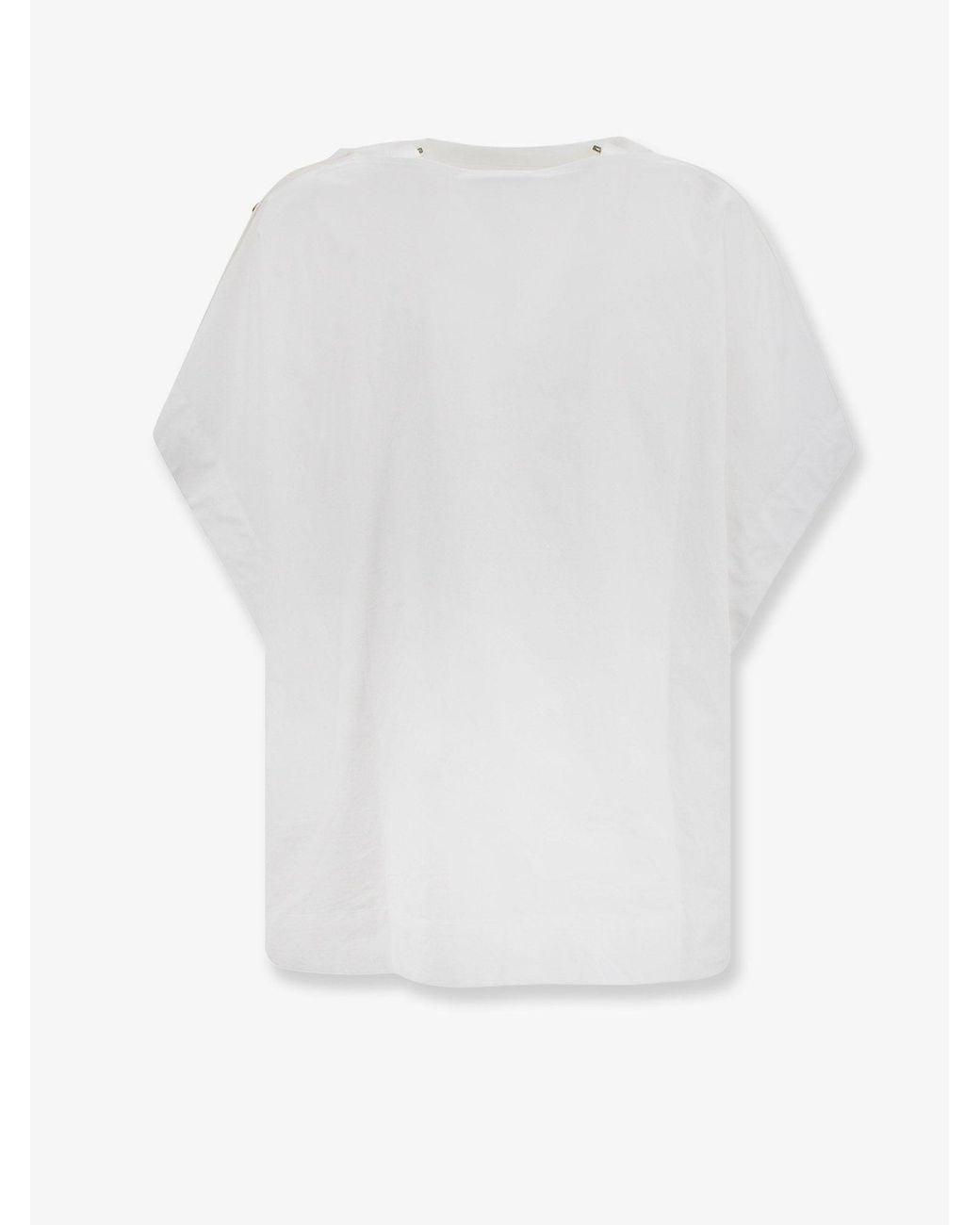 Soeur White Issa Organic Cotton Top