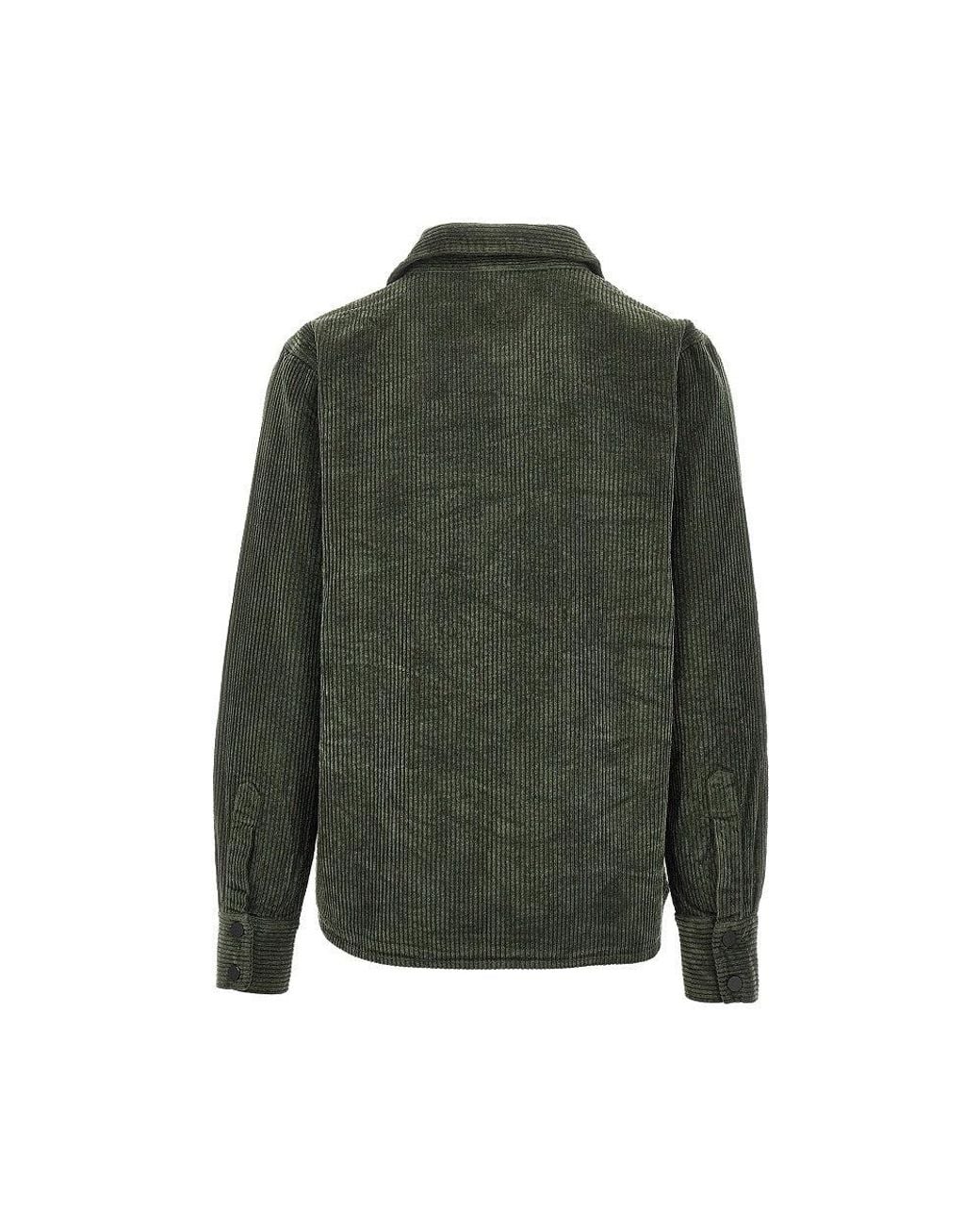 Mauna Kea Green Corduroy Shirt for men
