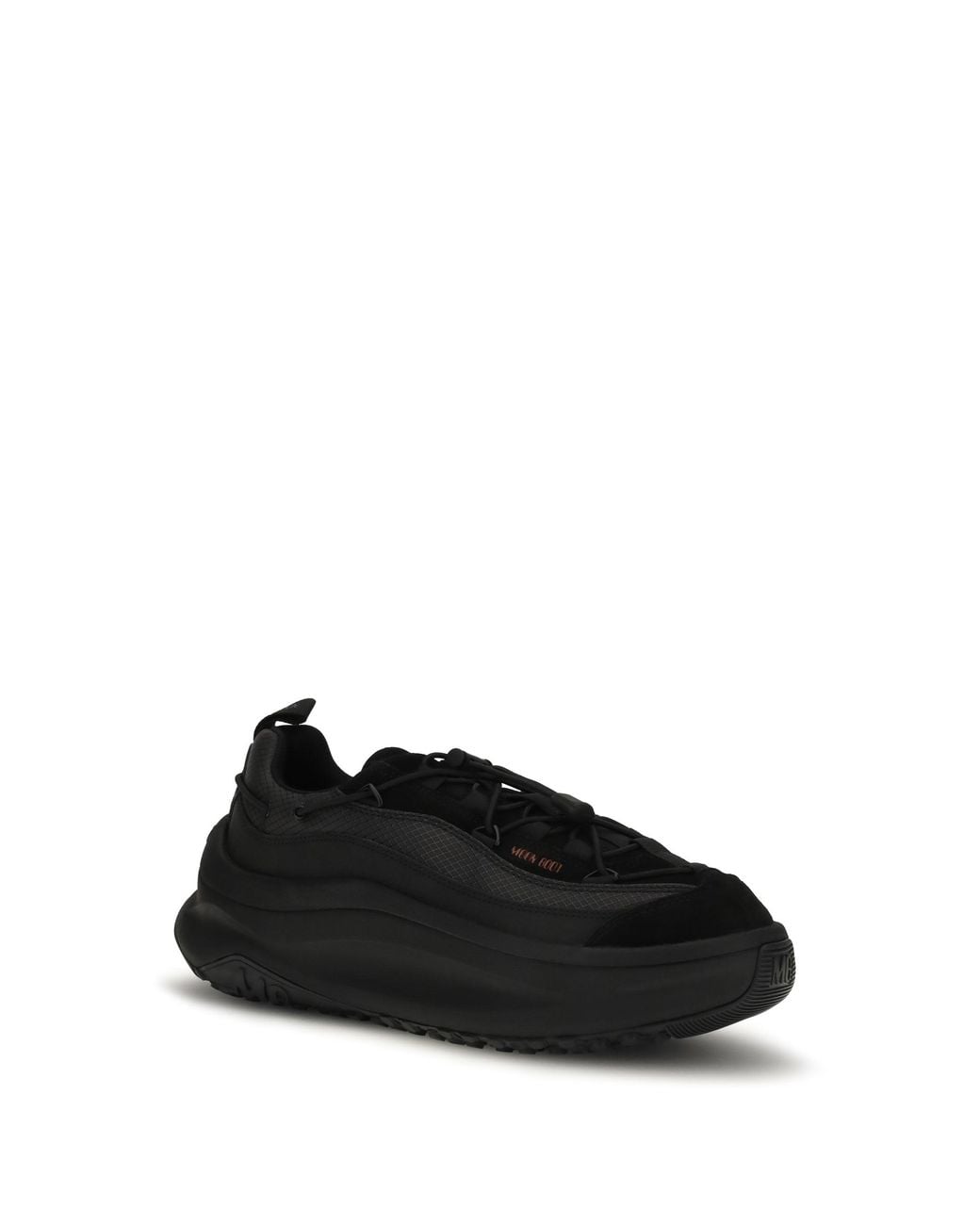 Moon Boot Black Moon247 Xlace Sneakers for men