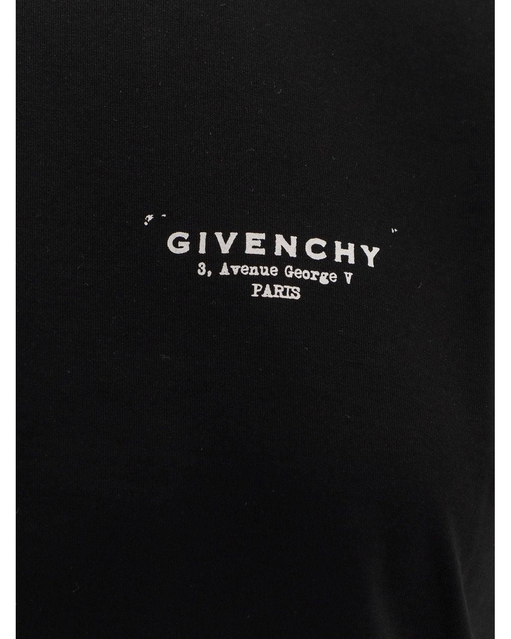 Givenchy Black T-Shirt With Print