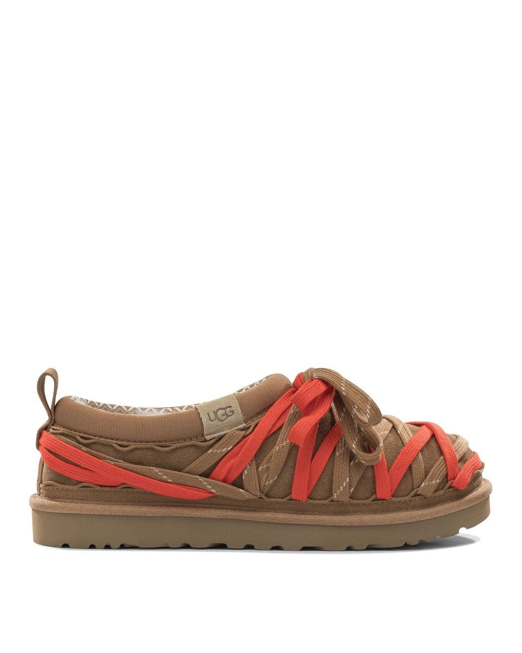 Ugg Brown Suede Rubber Loafers for men