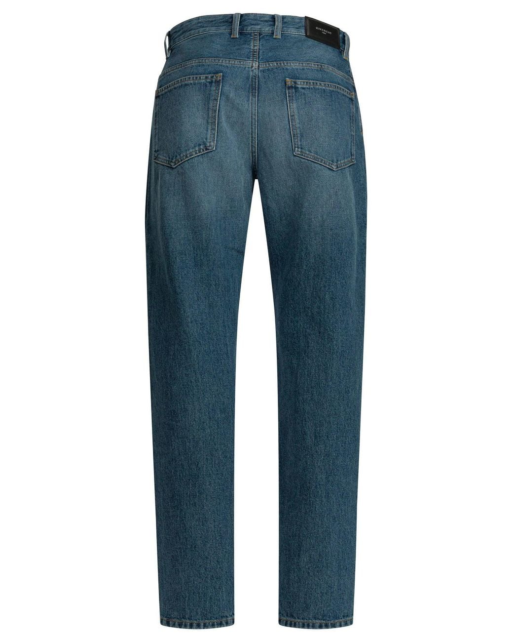 Givenchy Blue "couture Seam Shadow" Jeans for men