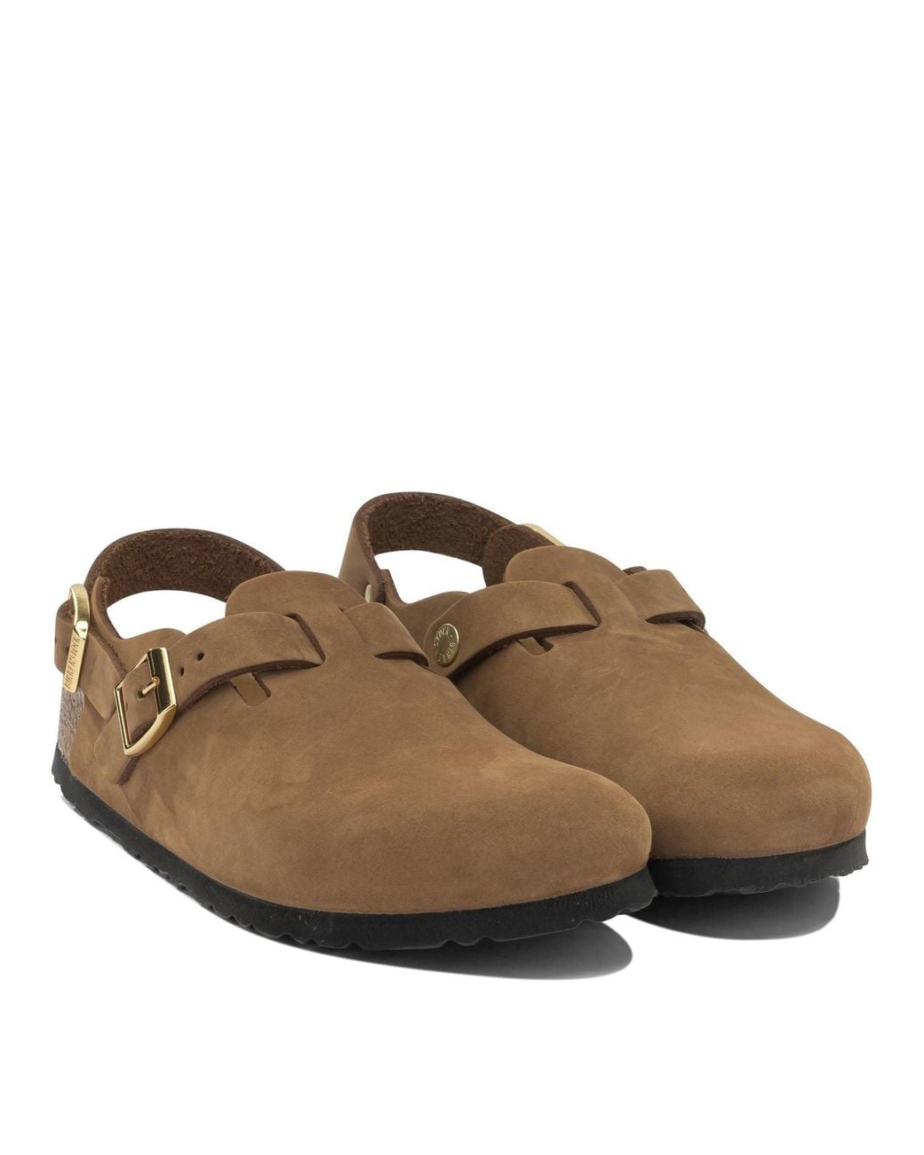 Birkenstock Brown "Tokio Hex" Low Sandals