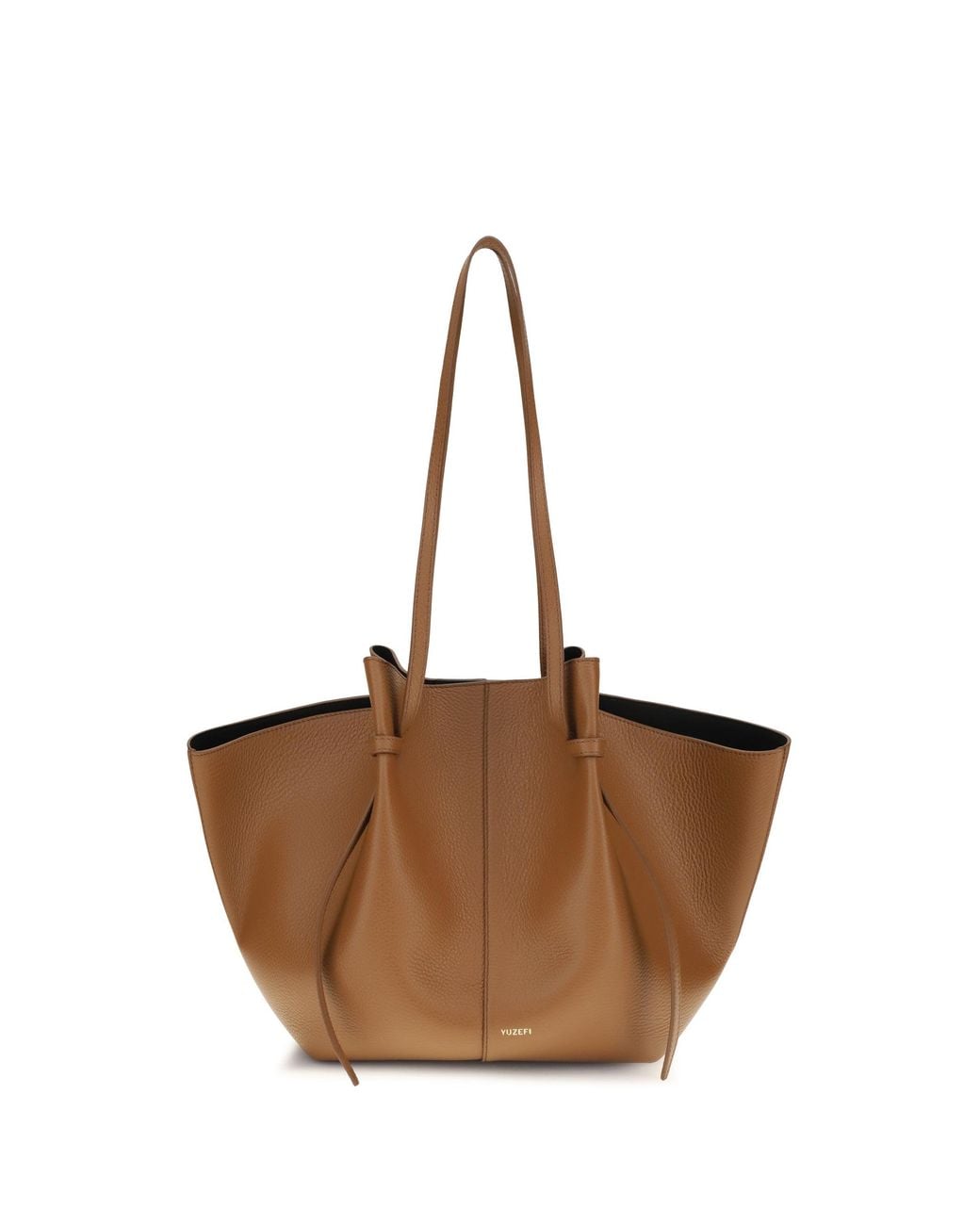 Yuzefi Brown Large Mochi Tote Bag Hazel