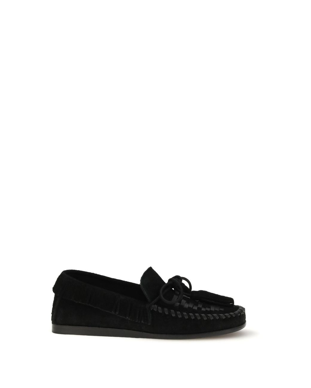 Isabel Marant Black Suede Fitza Loafers
