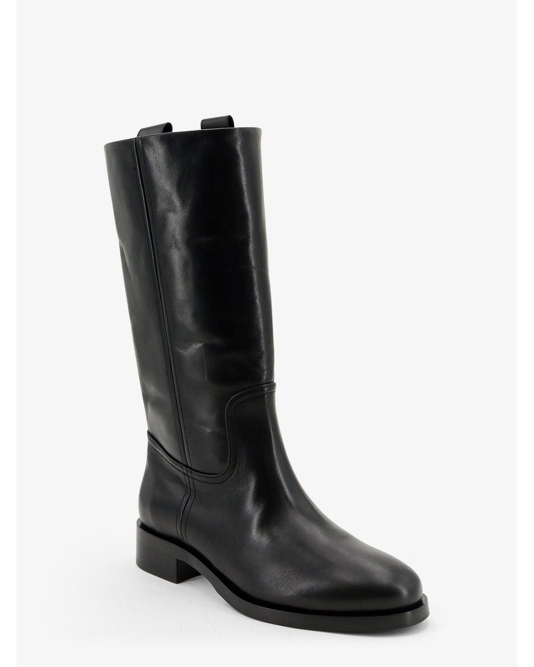 Aeyde Black Leather Boots