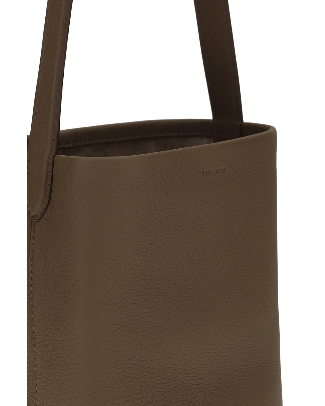 The Row Brown Park Small Shoulder Bag Dark Muschio