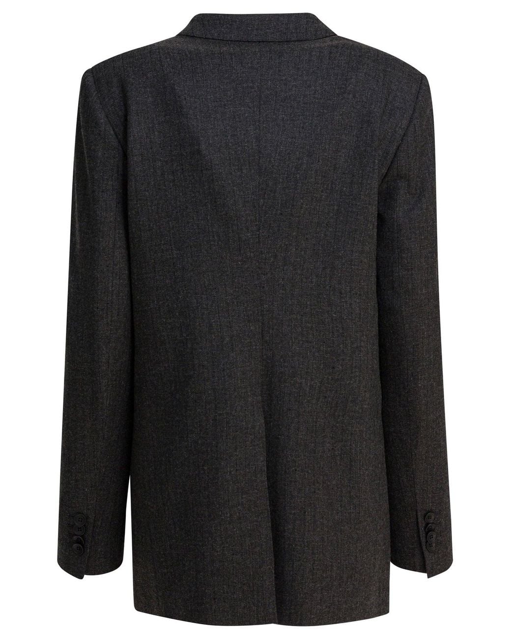 Tagliatore Black Viscose Wool Polyester Elastan Jacket