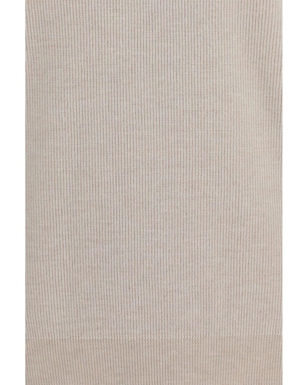 Brioni White Wool And Cashmere Turtleneck Sweater for men