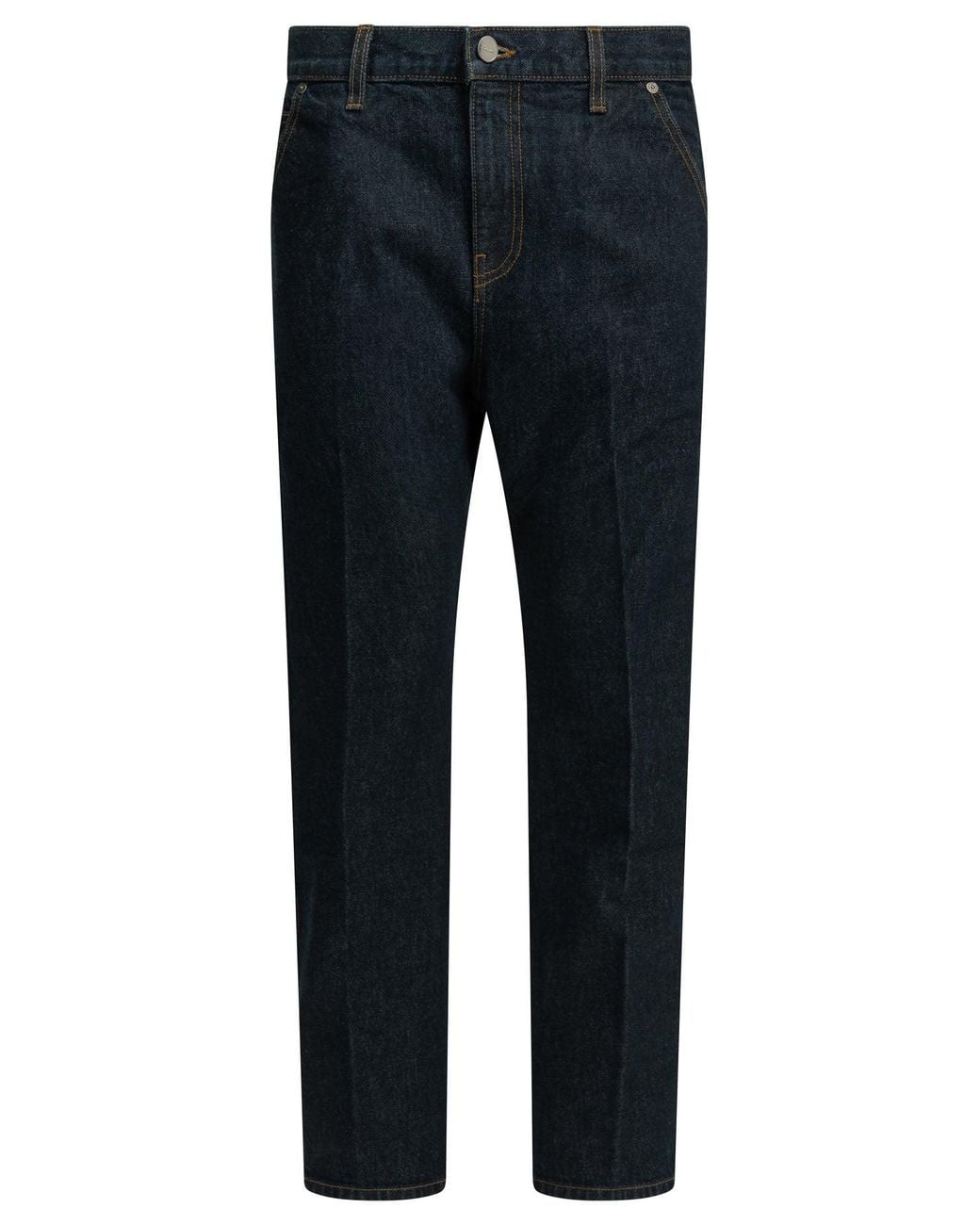 Khaite Blue "Rossi" Straight-Leg Jeans