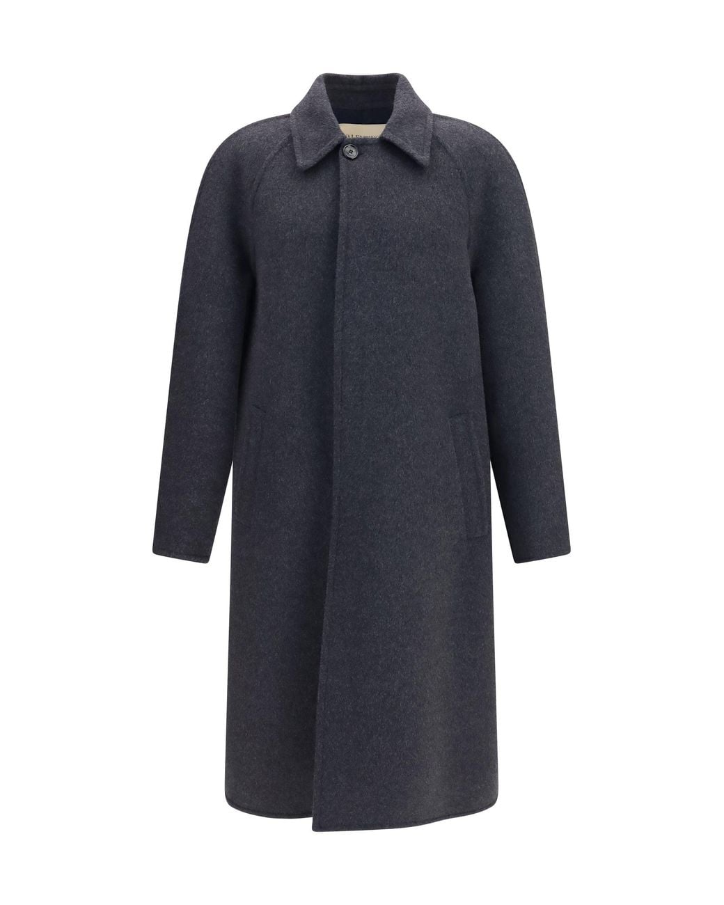 Valentino Blue Wool Coat for men