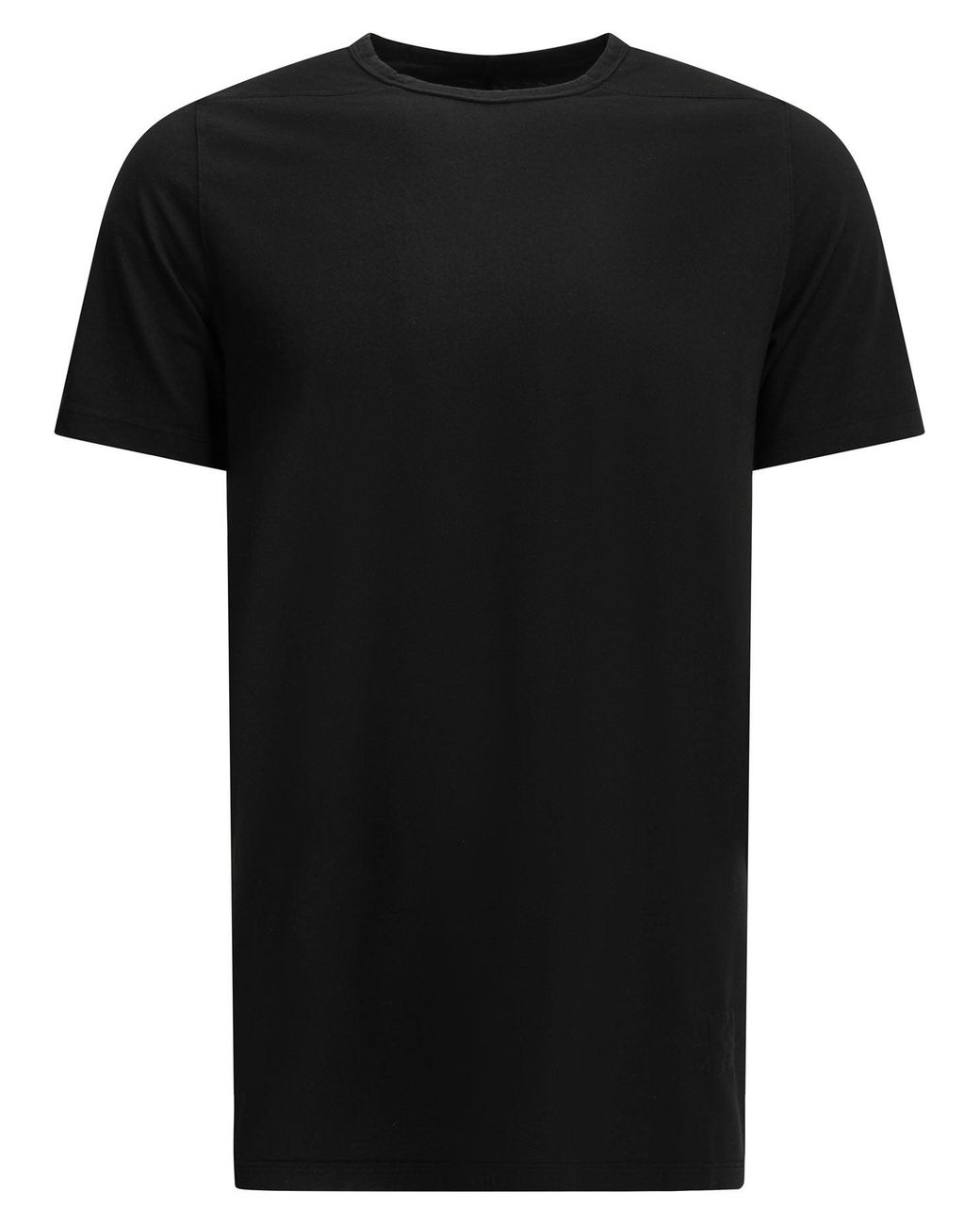 Rick Owens Black "Level" Crew-Neck T-Shirt for men