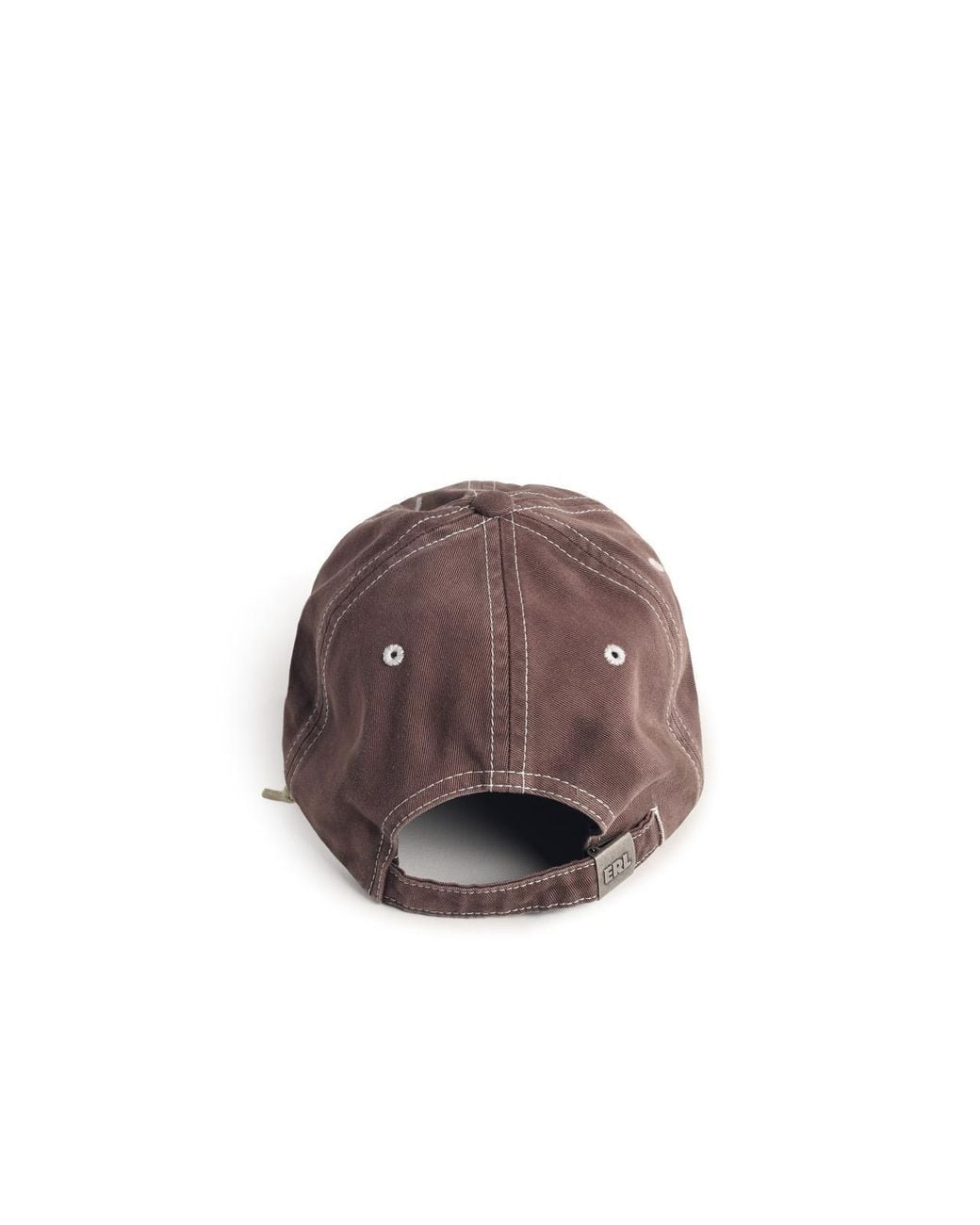 ERL Brown 'California' Cotton Cap