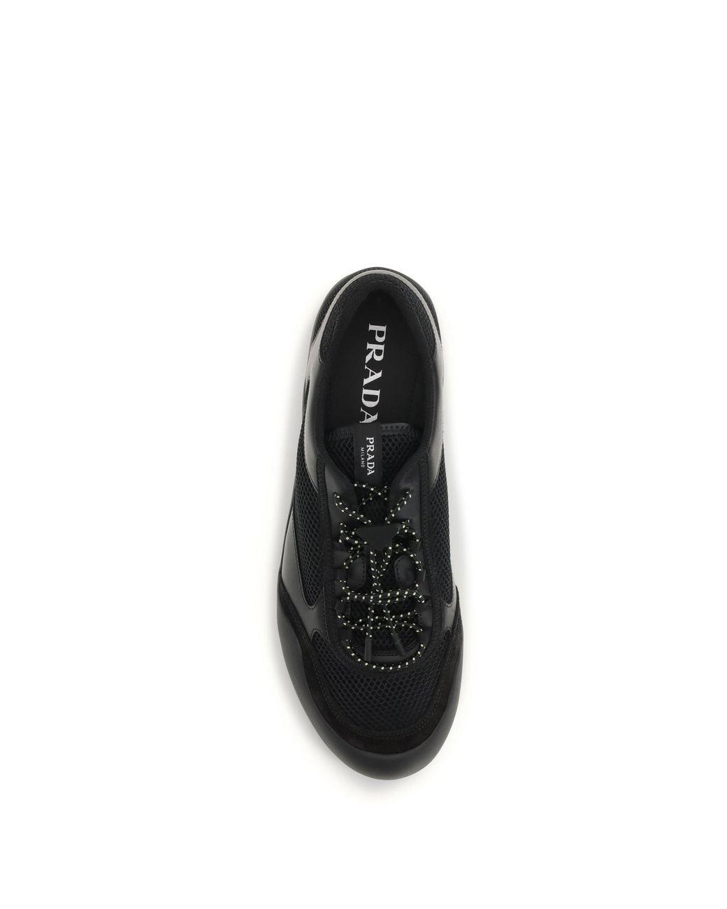 Prada Black Speedrock Sneakers for men