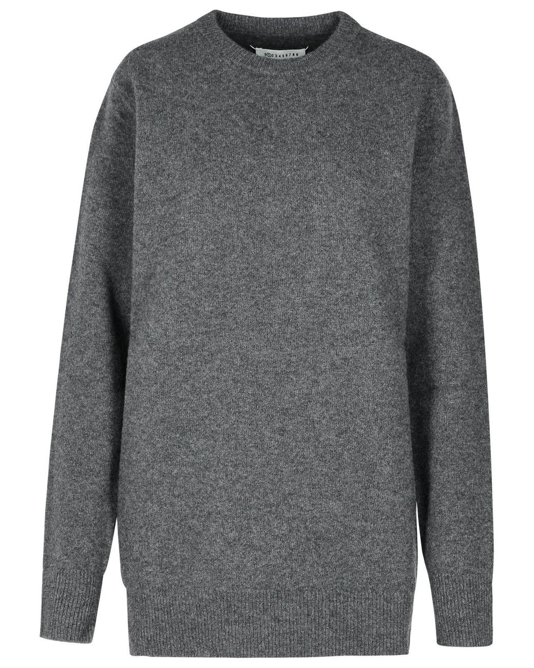 Maison Margiela Gray 'Over' Wool Sweater