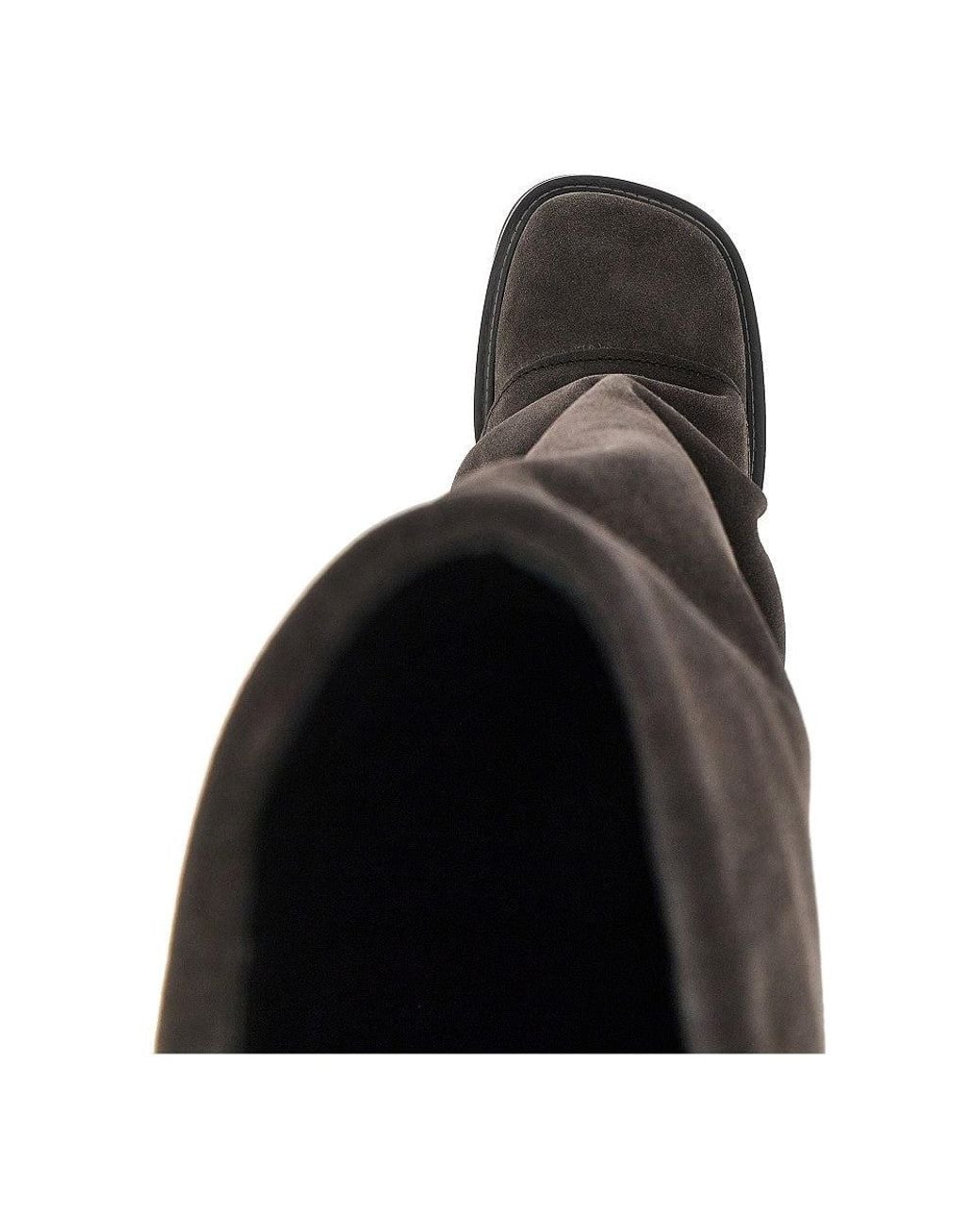 The Attico Brown 'Robin' Suede Leather Boots