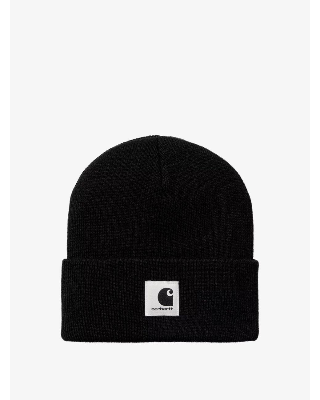 Carhartt Black Ashley Beanie With Logo for men