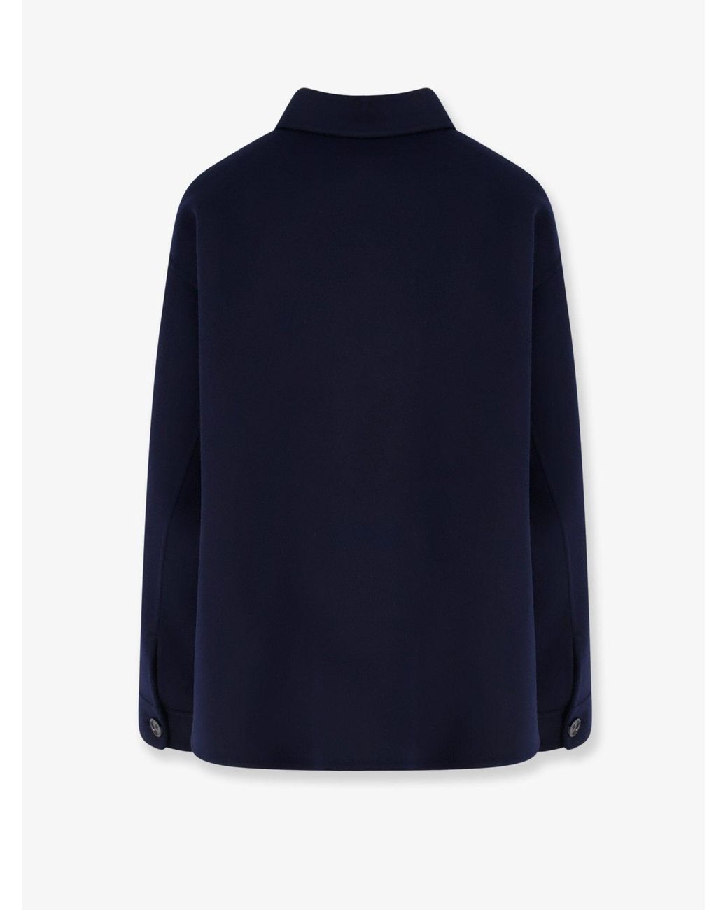 Aspesi Blue Wool Jacket