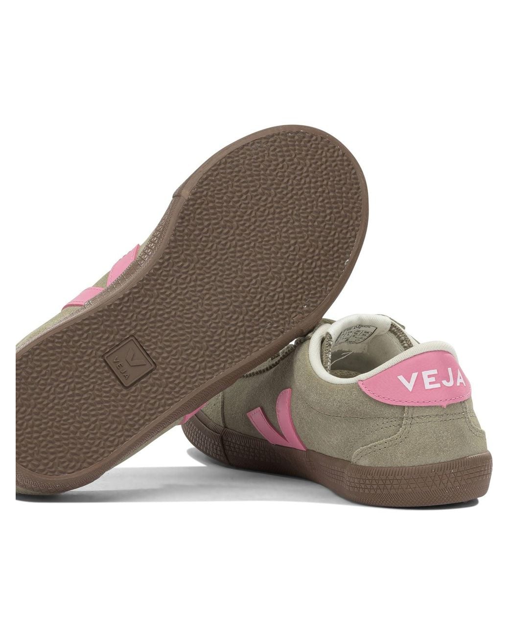 Veja Gray Volley Low-Top Sneakers