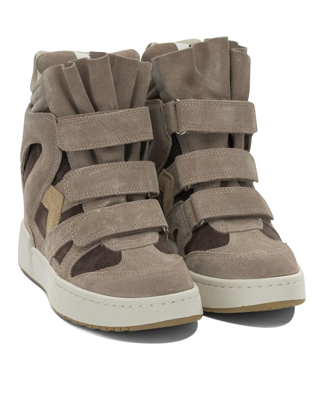 Isabel Marant Brown "Im3" High Top Sneakers