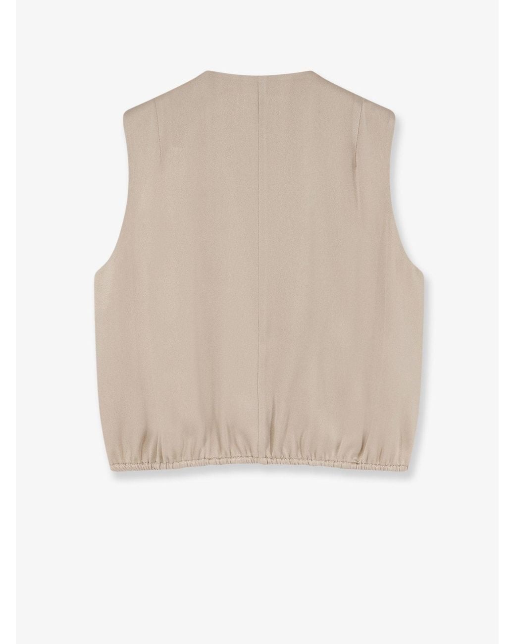 Alysi Natural Satin Top