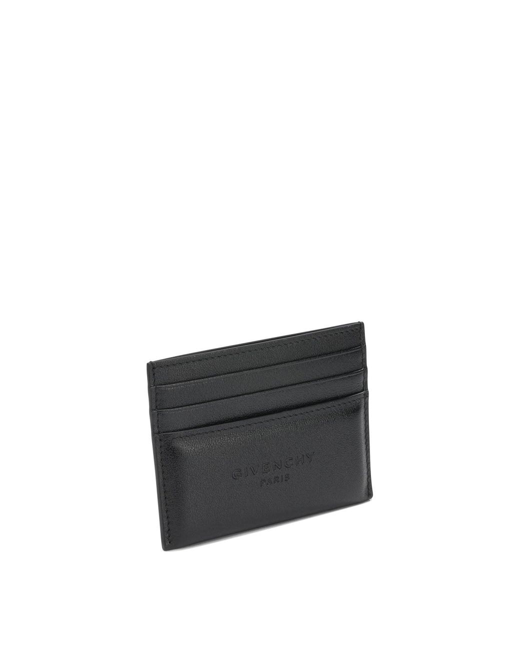 Givenchy White "Antigonia Stamped" Card Holder