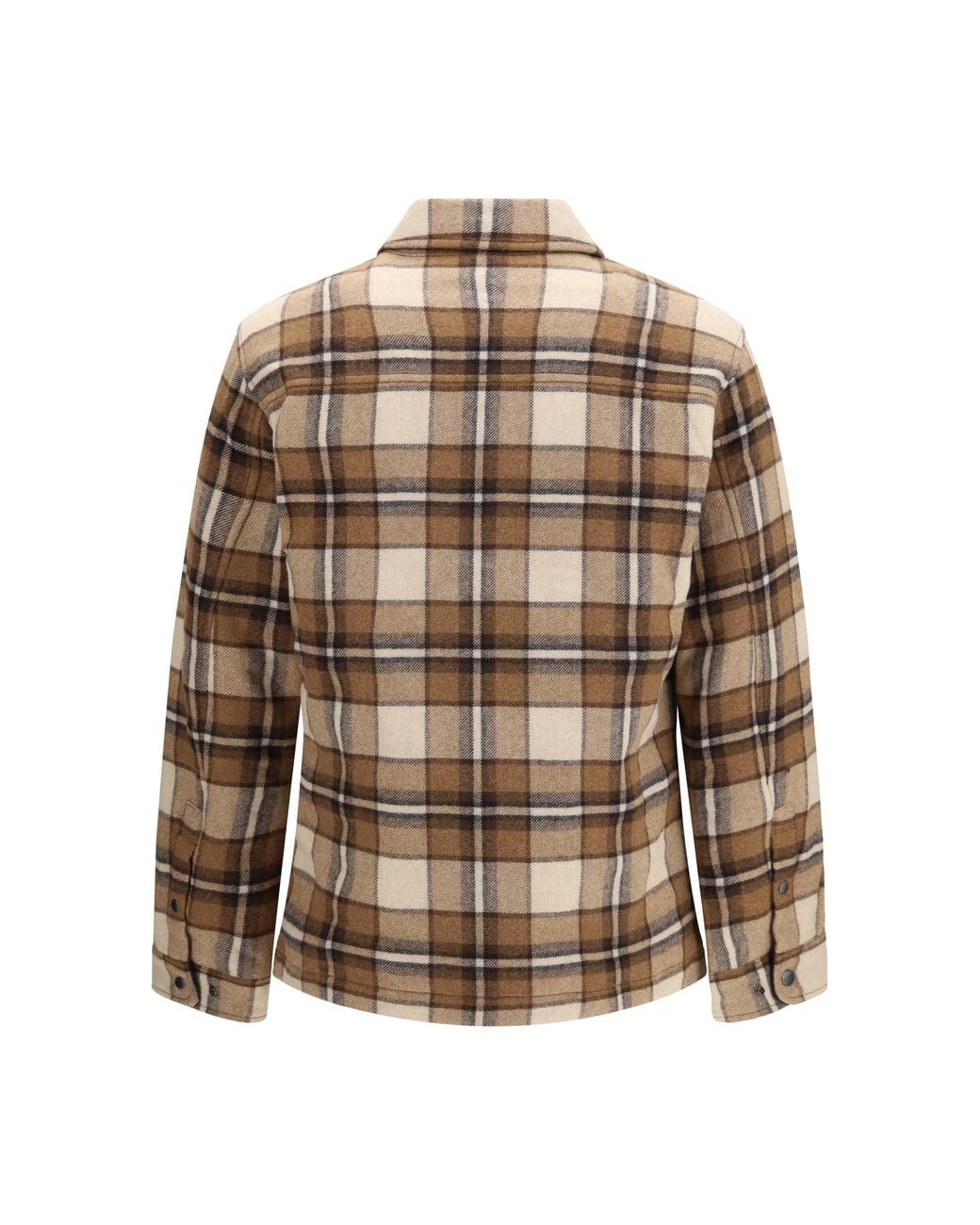 Woolrich Brown Alaskan Check Jacket for men