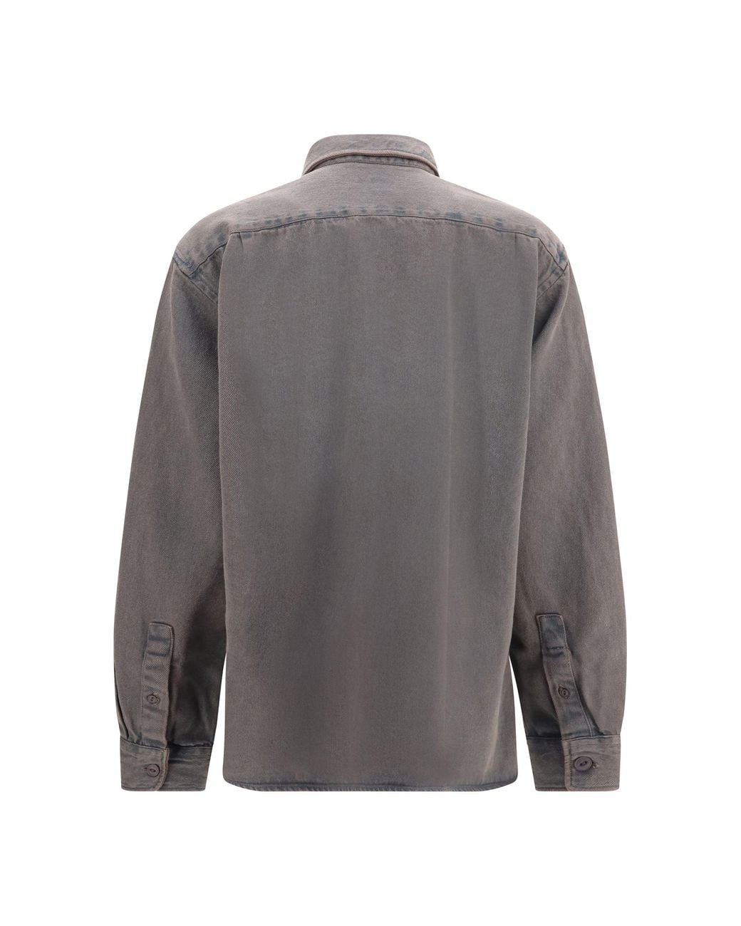 Deperlu Gray Denim Shirt for men