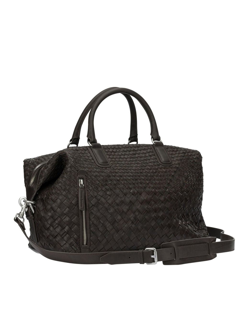 Officine Creative Black Armor 019 Travel Bag for men