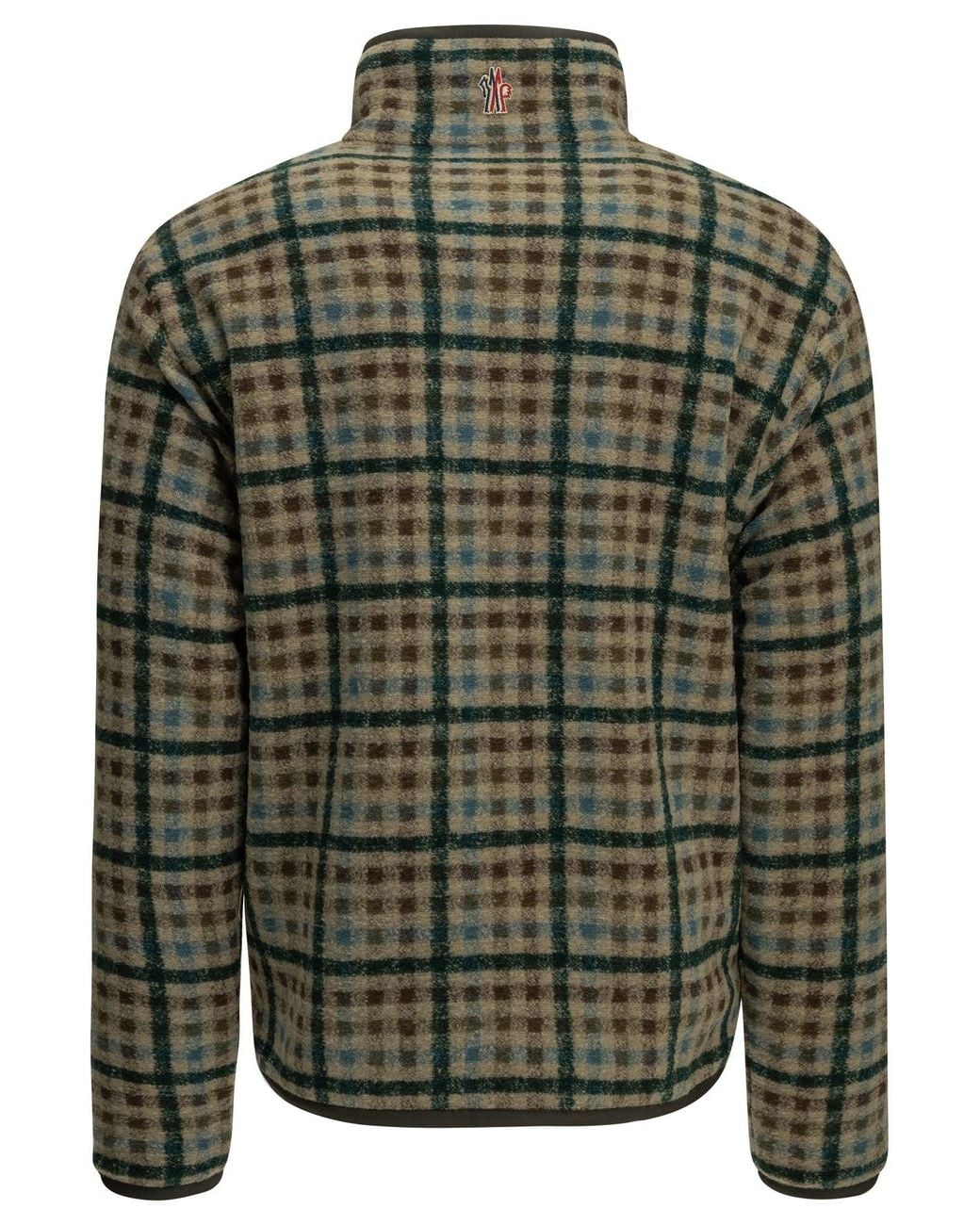 Moncler Green Reversible Fleece Jacket for men
