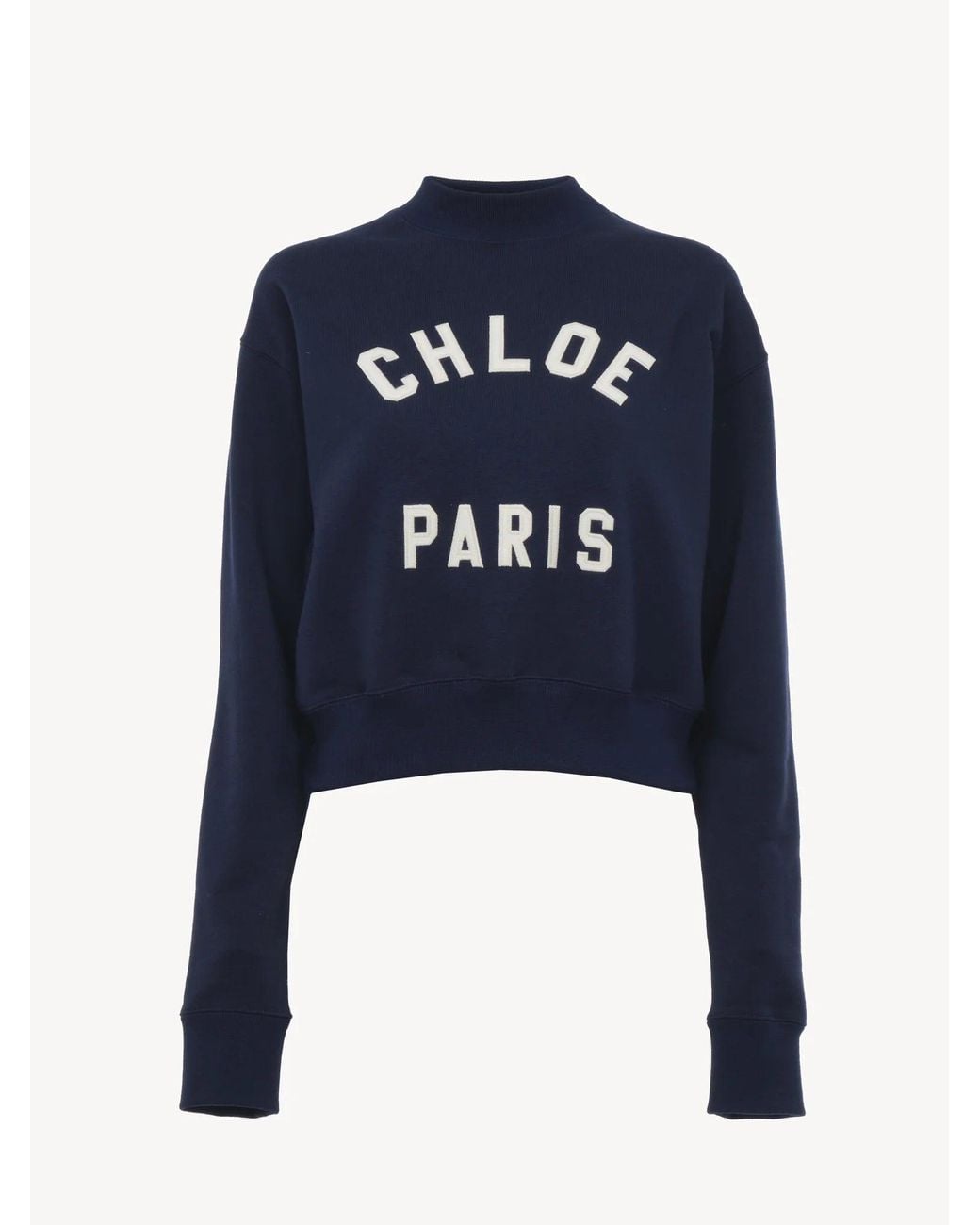 Chloé Blue Chloé Cotton Pullover